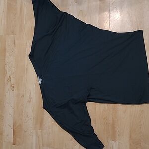 White Birch Dark Green Top